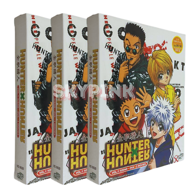 HUNTER X HUNTER (1999) Vol.1-92 End + OVA + 2 MOVIE DVD Anime
