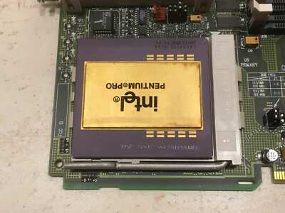 Dual Pentium Pro 200Mhz DUAL CPU BOARD for vintage HP Compaq