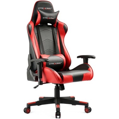 GTRACING WMT-099SJ-2-RED Classic Gaming Chair PU Leather with
