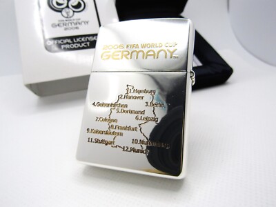 FIFA World Cup Germany 2006 Double Sides Zippo MIB 2005 Rare | eBay