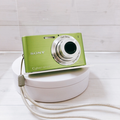 Sony Cyber Shot DSC-W320 Green Digital Camera 14.1MP 4x Zoom Japan