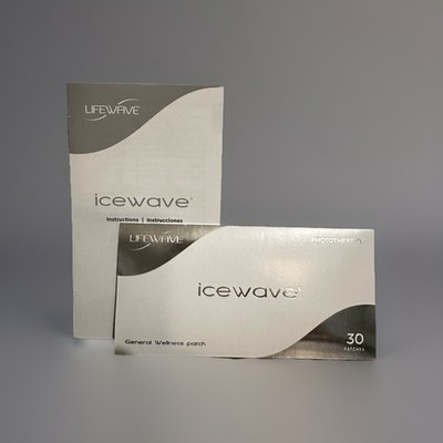 LifeWave IceWave, 30 Patches - Pain Relief Non-Drug - Exp. 06/2027