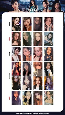 AESPA DRAMA ALBUM ALL VERSION PHOTOCARD OFFICIAL KARINA WINTER