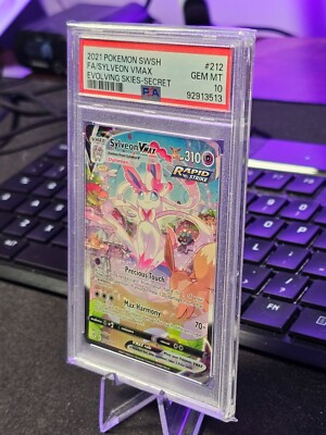 Sylveon VMAX PSA 10 212/203 Evolving Skies Alt Art Full Art