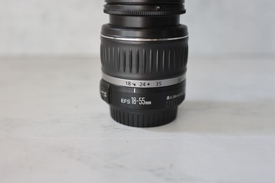 Canon EFS 18-55mm IS II Macro Zoom Camera Lens 1:3.5-5.6 with 58mm
