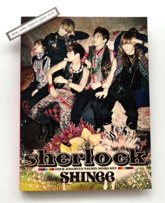 SHINee Sherlock Japanese ver. Album 2012 CD + DVD [JONGHYUN