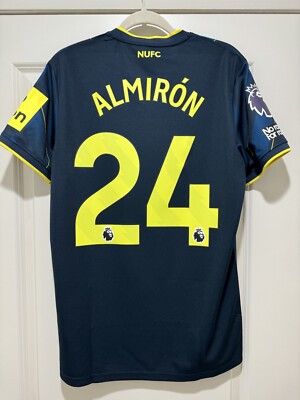 Miguel Almiron #24 Mens MEDIUM Castore Newcastle United Third