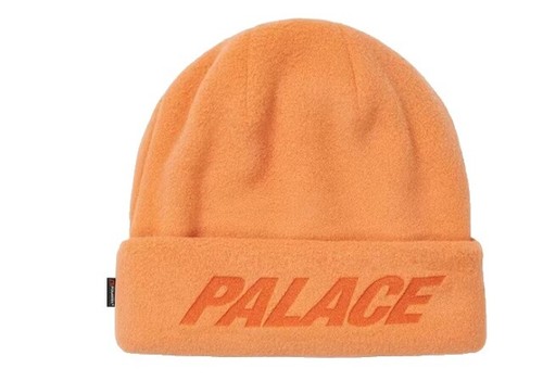 PALACE SKATEBOARDS JOYREX FLEECE EARS BEANIE STONE L/XL WINTER