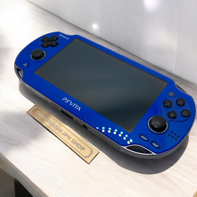 PS Vita Sapphire Blue PCH 1000 ZA04 Console only PSV Fat