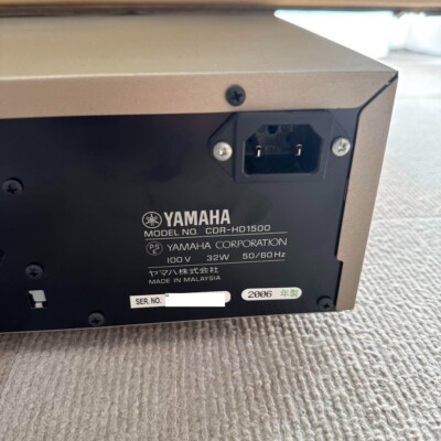 YAMAHA CDR-HD1500 HDD/CD Recorder Player Good GP | eBay