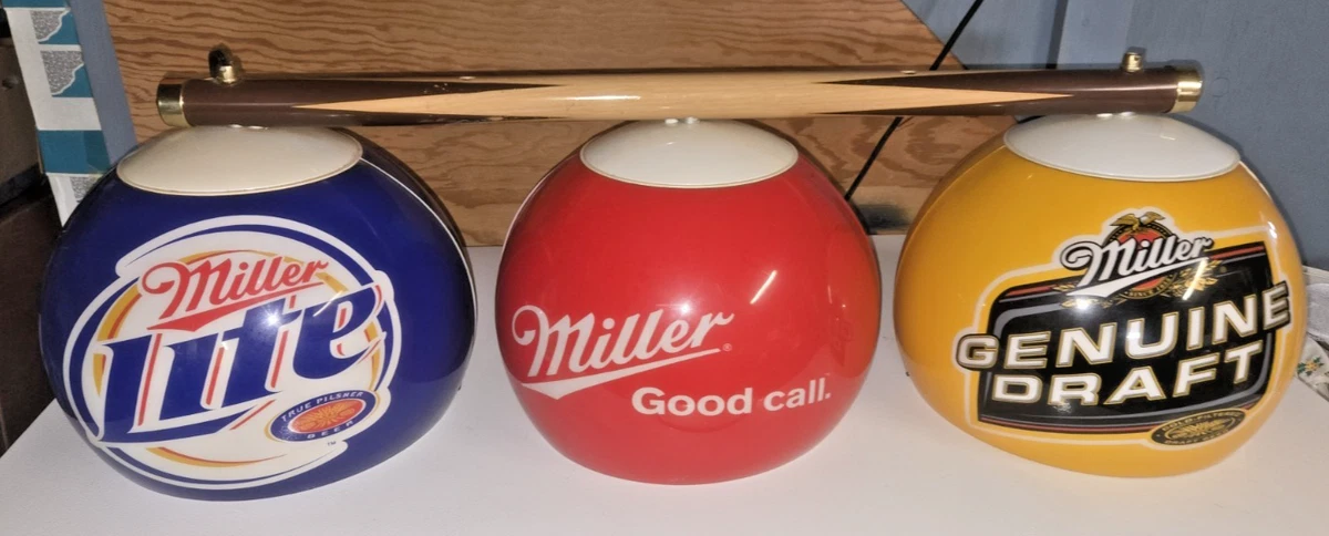 Miller Lite Pool Table Light | eBay