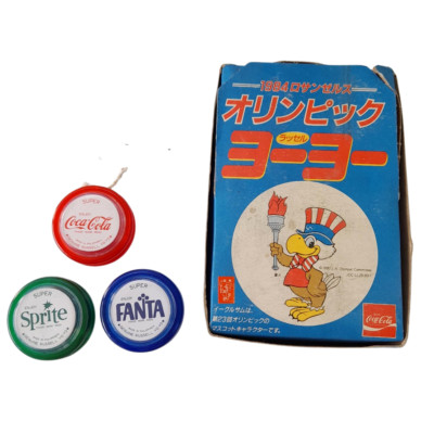 Antique Olympics Super YoYo Russell Sprite Fanta Cola Collectible