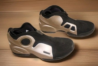 Nike Air Flightposite II LE /KG Metallic Zinc 386160 001 Size 13