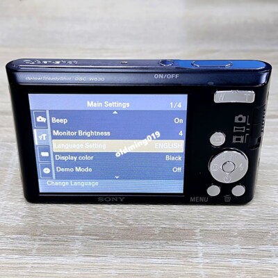 Sony DSC-W830 Cyber-Shot 20.1MP Digital Camera 8x Zoom (Battery,SD