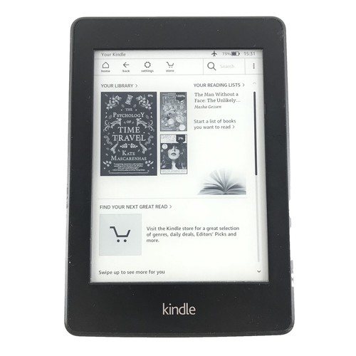 New Kindle Paperwhite 7th Gen E-reader Black 6