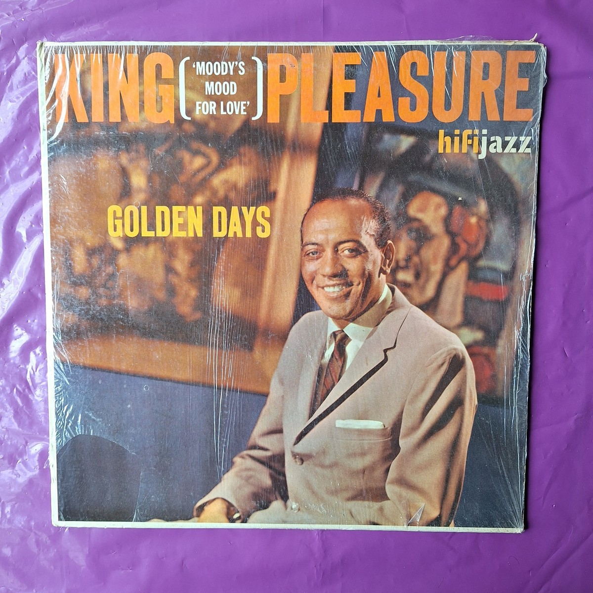 King Pleasure Golden Days HiFi Jazz J425 1st Pressing Vinyl LP