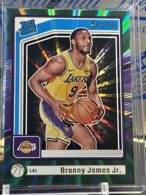 2024-25 PANINI DONRUSS BRONNY JAMES JR. HOLO GREEN LASER #243 | eBay