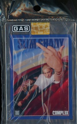 Gas Trading Cards X Complex Slim Shady Eminem Card BLUE Foil