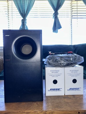 BOSE ACOUSTIMASS 5 SERIES III SPEAKER SYSTEM TESTED WITH THE