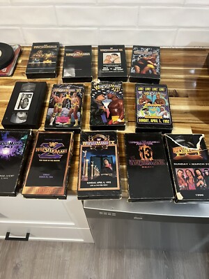 WWF Wrestlemania The Collection Years 1985-1997 Box Set 13 VHS