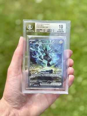 Pokemon Zekrom ex 166/086 Black Bolt Special Illustration Rare SIR