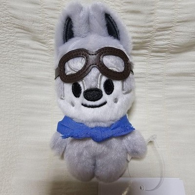 Stray Kids SKZOO Wolfchan PILOT Plush 4 Inch Doll Limited Kpop