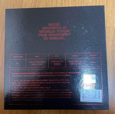 2018 MONSTA X World Tour The Connect In Seoul DVD | eBay