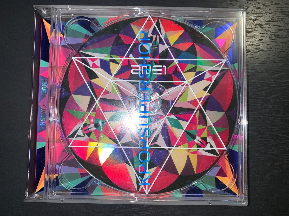 2NE1 New Album Crush CD Booklet Good OOP Rare Pink Version No