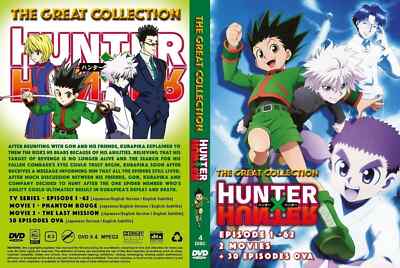 Hunter x Hunter Complete Collection Series Boxset DVD [English Dub