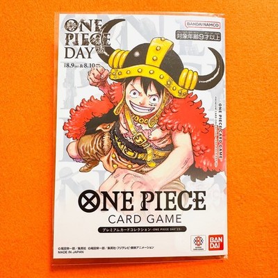One Piece Card Game 2025 Loki Luffy Premium Collection Promo Set