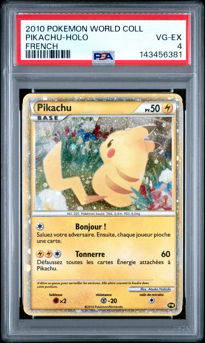 Pikachu Pokémon TCG Individual Collectible Card Game Cards in