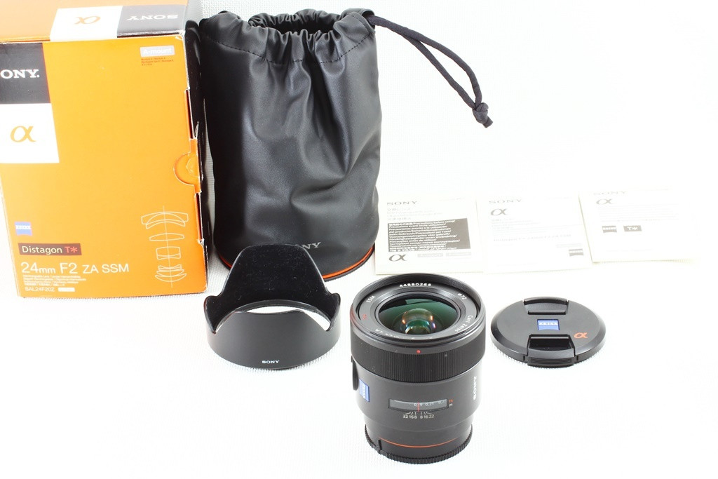 SONY Distagon T* 24mm F2 ZA SSM SAL24F20Z large aperture wide
