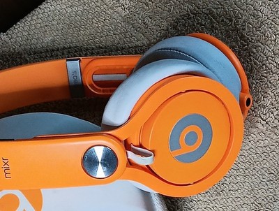 Beats by Dr. Dre Mixr Headband Headphones - Neon Orange for sale