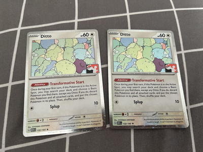 Ditto 132/165 Prize Pack Series 6 Stamped Cosmo Holo For 151