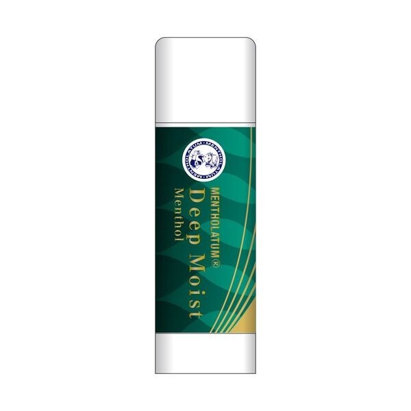 Mentholatum Deep Moist Medicated Menthol Lip Stick Balm 4.5g Japan