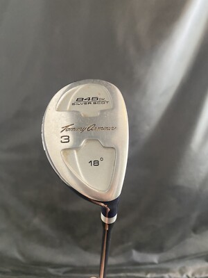 Tommy Armour 845 iw Silver Scot 18 Degree Graphite Regular Flex RH