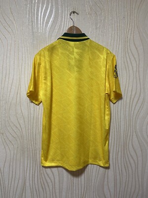 BRAZIL 1991 1993 HOME FOOTBALL SHIRT SOCCER JERSEY UMBRO sz L MEN
