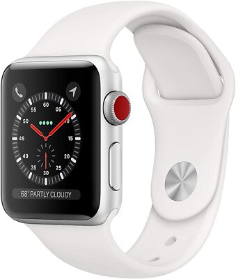 Apple Watch Series 3 38mm/42mm (GPS + Cellular) Unlocked Smart