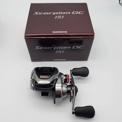 SHIMANO Bait Reel 21 Scorpion DC 151HG LEFT Handle 2021 Gear ratio