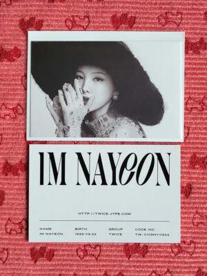 TWICE - IM NAYEON - 1st Mini Ablum - POP - Official Photocards | eBay