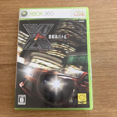 Shutokou Battle X Microsoft Xbox 360 Racing Game Japan Version