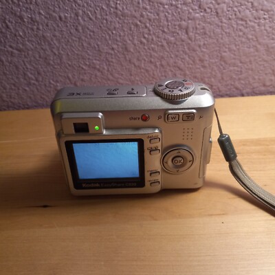 Kodak EasyShare C533 5.0 MP Compact Digital Camera Silver Tested