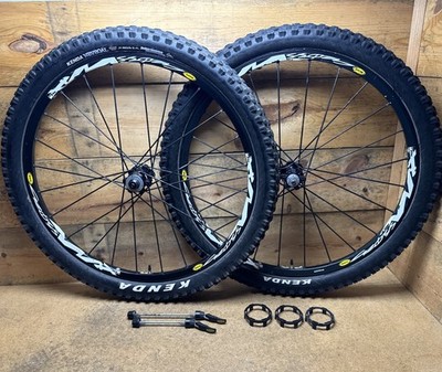 26” Mavic Crossmax XL Disc UST Tubeless MTB Bike Wheelset 9x100