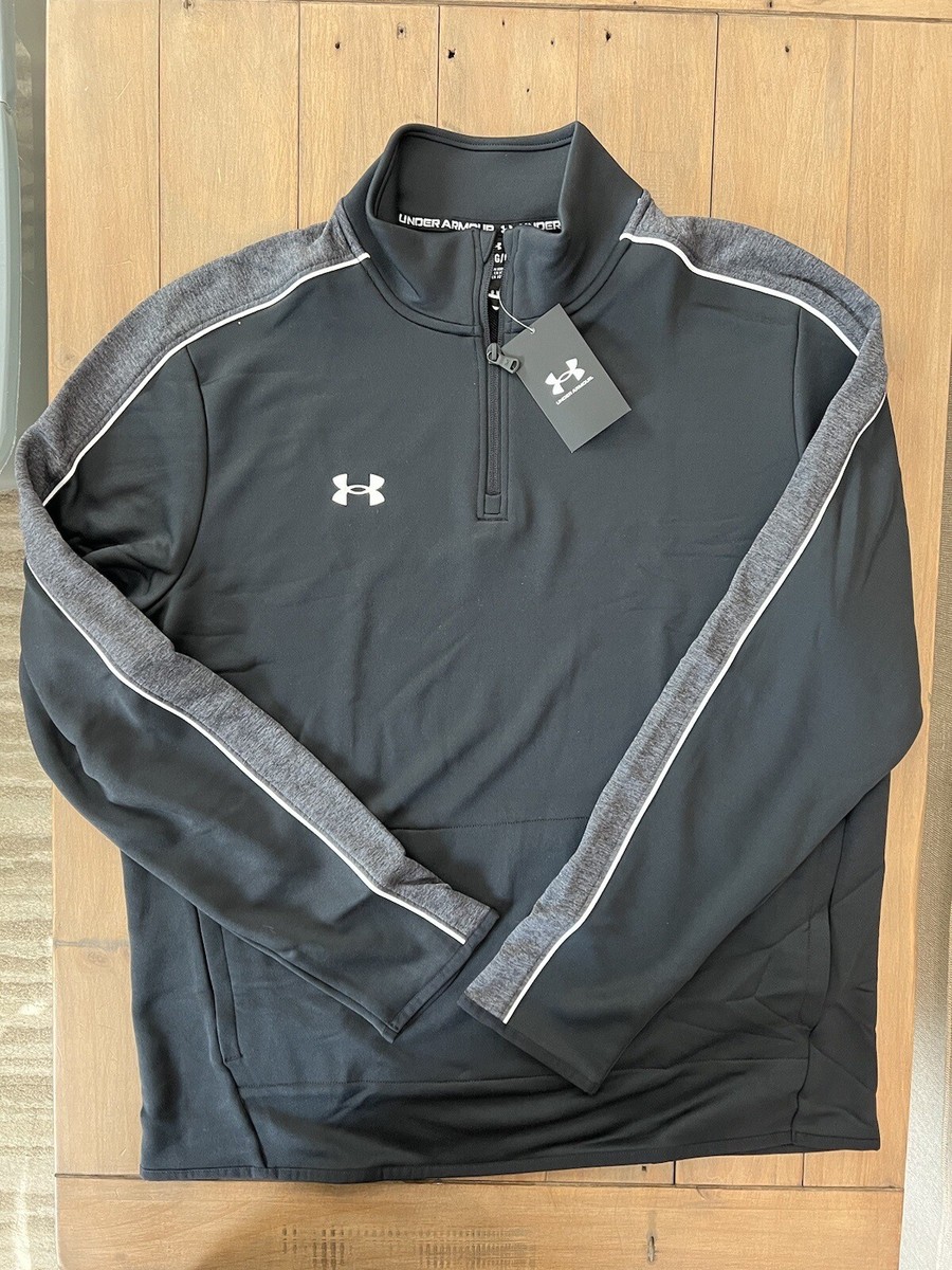 Under Armour Command Warm Up 1/4 Zip Mens Large Jacket Black