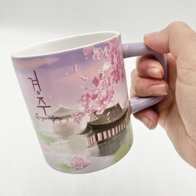 Starbucks Korea Gyeongju Coffee Mug City Tour Series 12oz Sakura