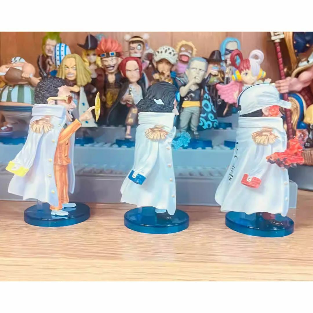 One Piece Three Generals Akainu Aokiji Kizaru Figure Garage jp | eBay
