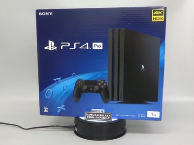 Sony PS4 PlayStation 4 Pro Jet Black 1TB Console CUH-7200BB01