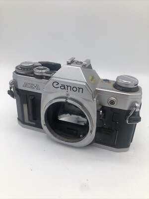 Canon AE-1 SLR Film Camera Body Chrome AE1 Untested. | eBay