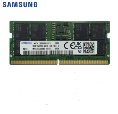 Samsung 16GB RAM DDR5 4800B 4800MHz PC5-38400 Notebook Memory Non