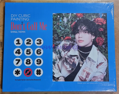 SHINee Don't Call Me SMTOWN OFFICIAL GOODS DIY CUBIC PAINTING +